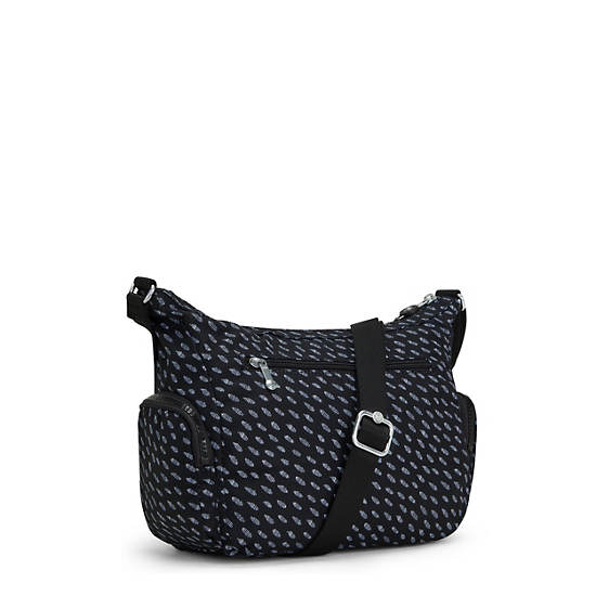 Kipling Gabbie Small Printed Crossbody Veske Blå Hvite | NO 2066SG